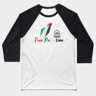 Free Palestine Baseball T-Shirt